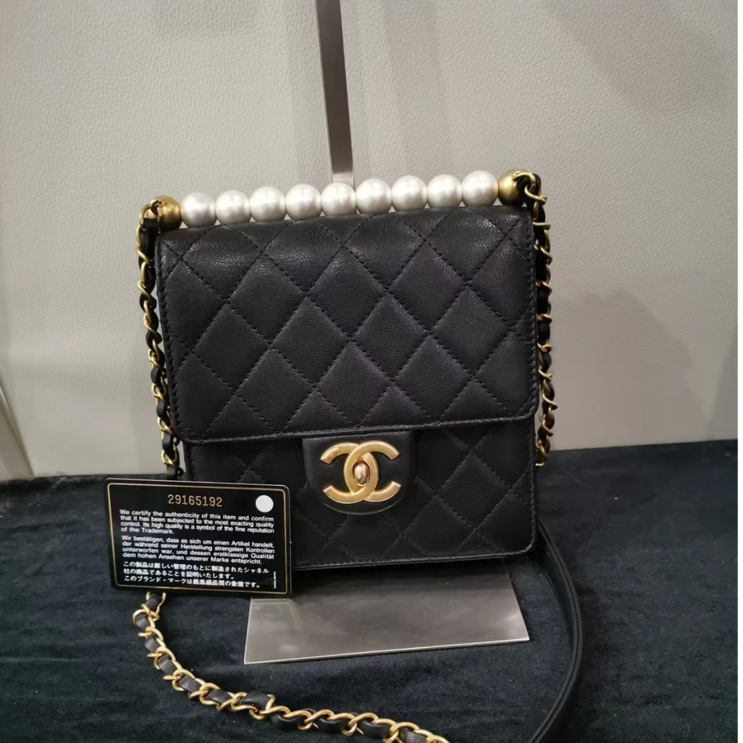 95新 Chanel/香奈儿 安洁利严选口盖包/   BK0121694