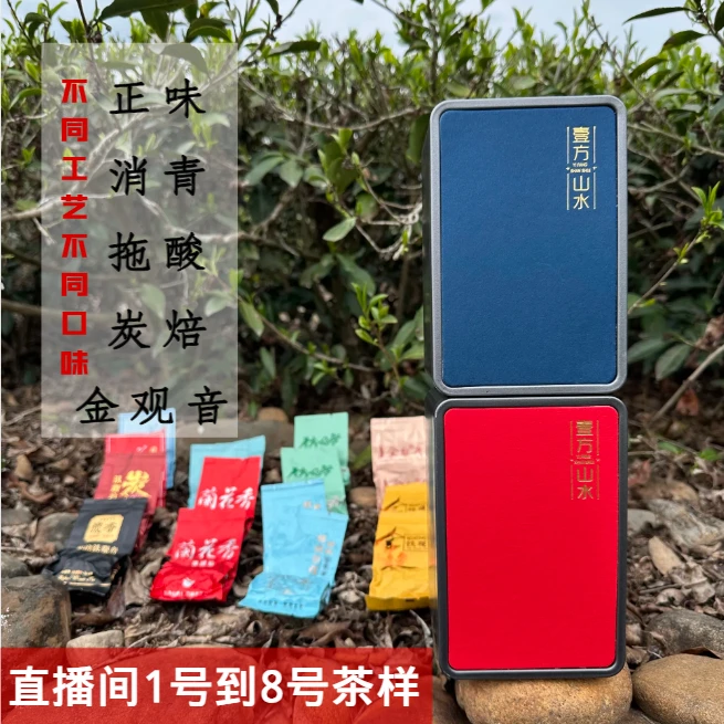 【品鉴装】铁观音浓香型清香型正味消青脱酸炭焙传承匠心好茶试喝