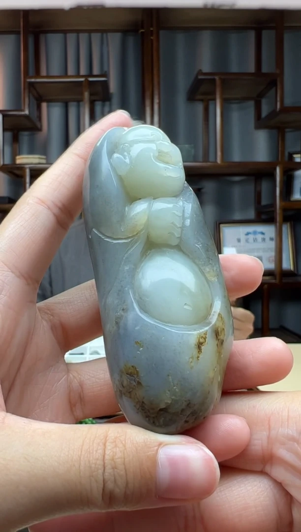 【闪购商品】和田玉颈饰未镶嵌手把