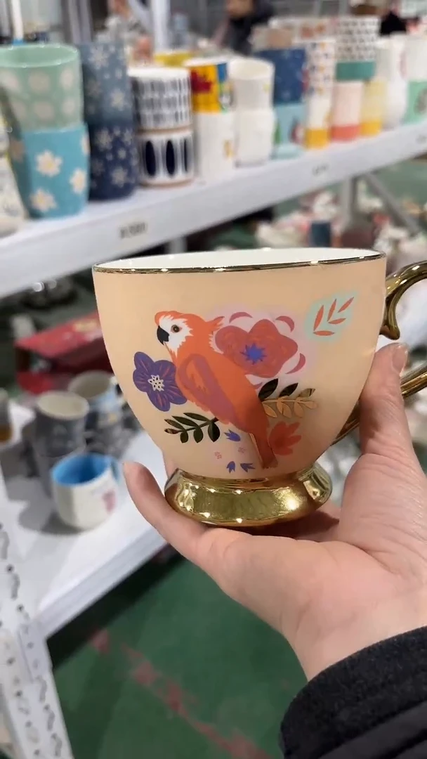 【闪购商品】家湖高温陶瓷杯 微瑕 两个