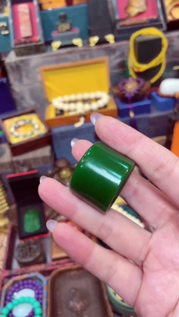 【闪购商品】和田玉（碧玉）扳指未镶嵌