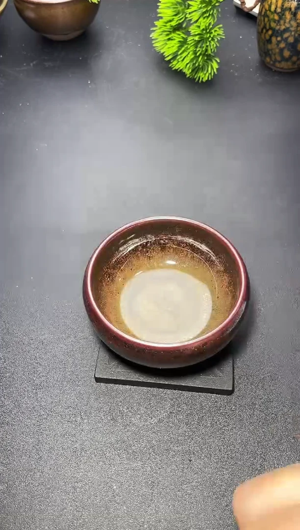 茶盏248 叶紫建盏