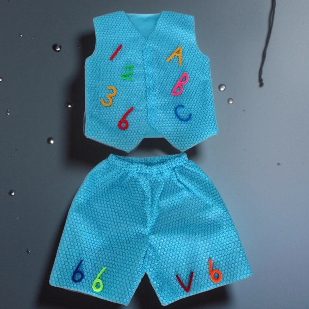 环保服装儿童男童时装秀diy创意气泡袋衣服幼儿园走秀亲子演出