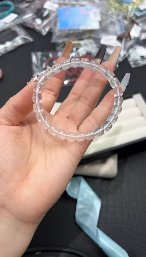 水晶手链未镶嵌67e多样性发其一【1条】默认微瑕