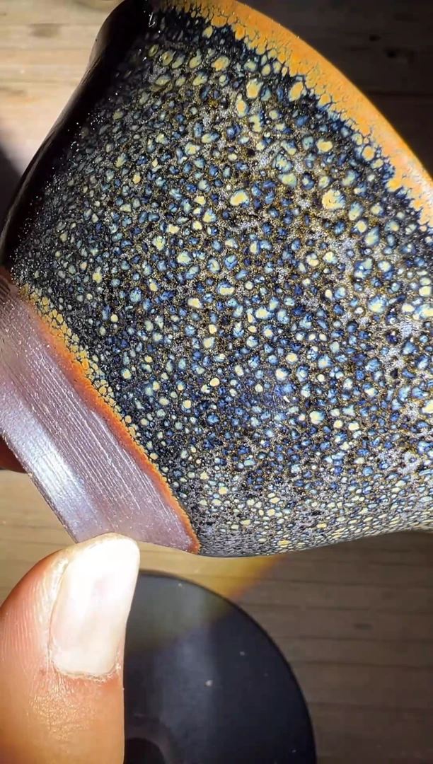 【闪购商品】茶盏老表精选柴烧96