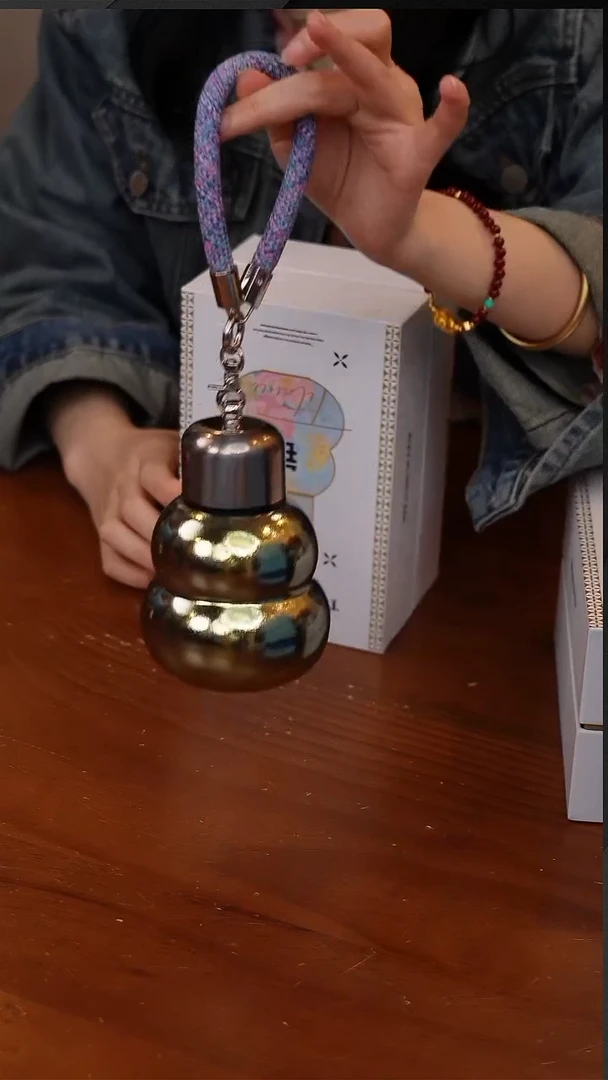 陶72-纯钛葫芦杯220ml-金色【CF6226】