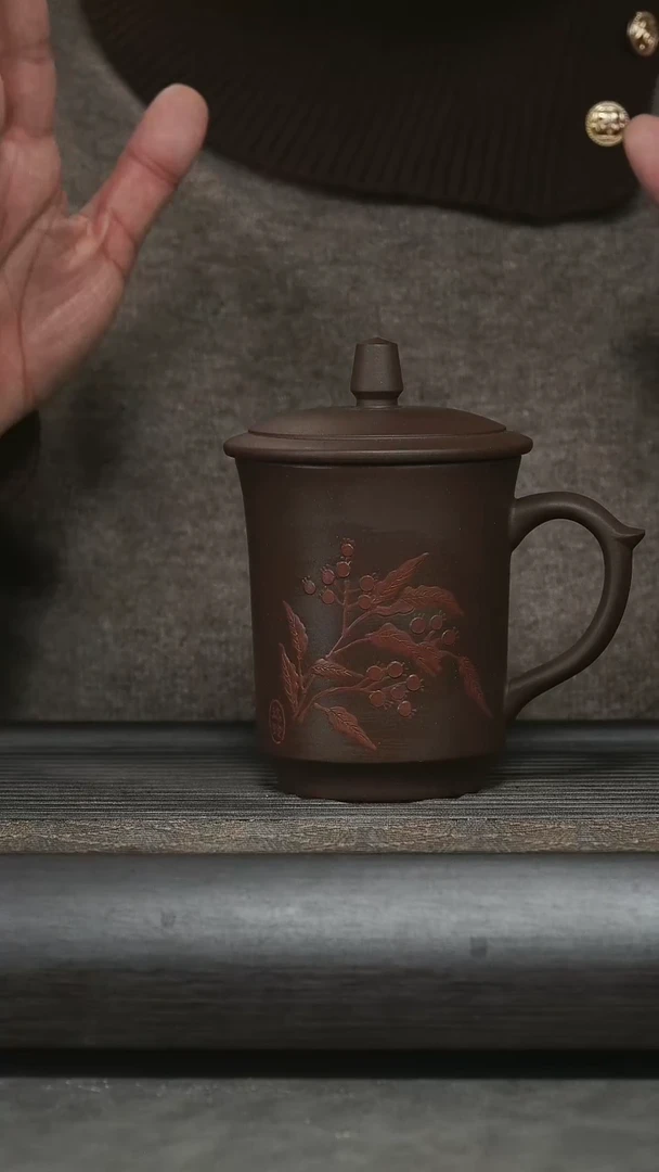【闪购商品】紫砂茶杯怀旧麦穗@@GB00947