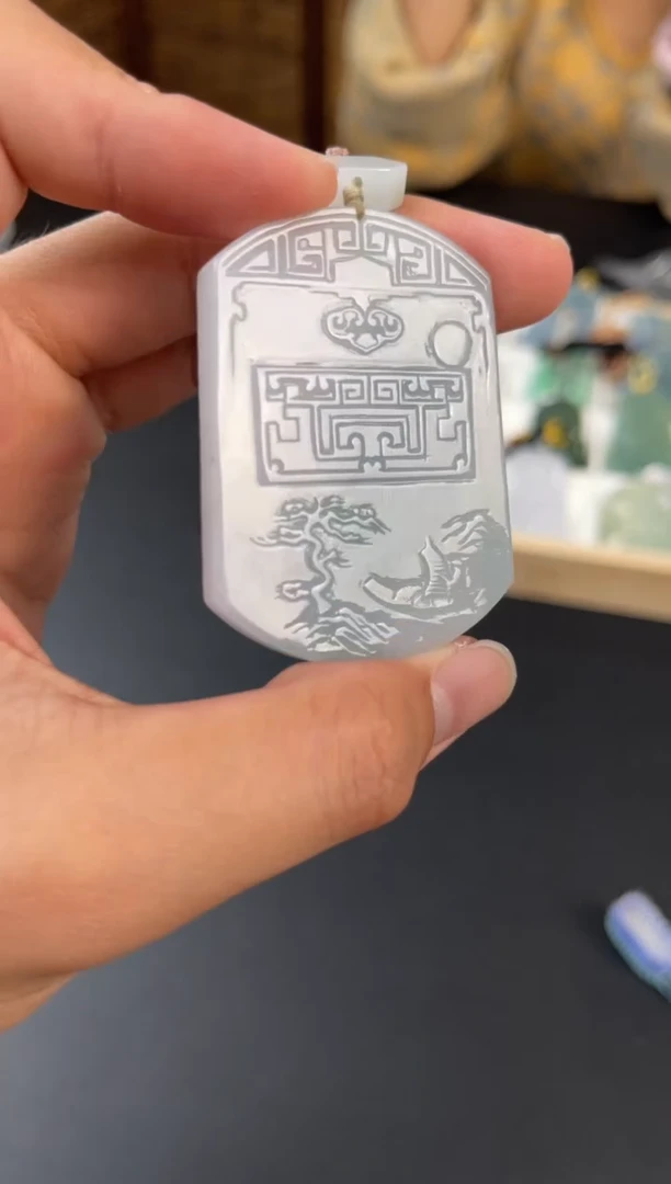 【闪购商品】翡翠颈饰未镶嵌翡翠吊坠YP-152