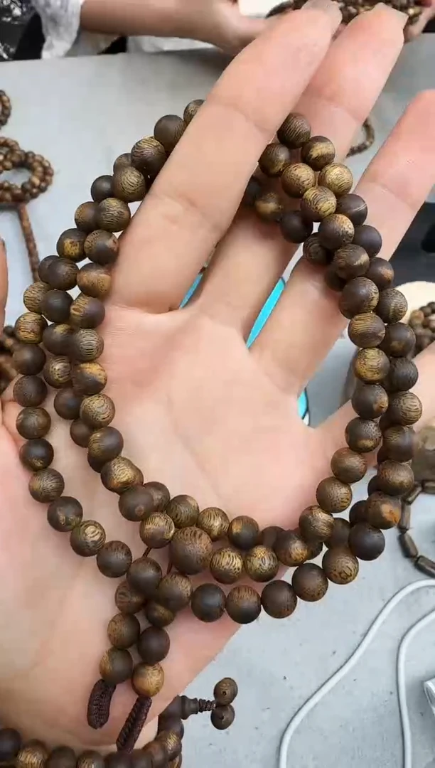 沉香手串0720张勺子圆珠多圈多样性发一