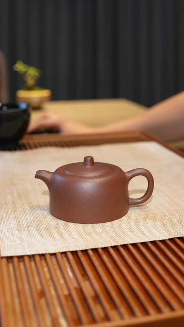 茶壶紫砂底槽清曼生井栏，150cc