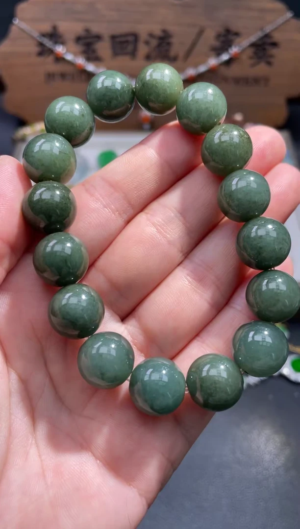 【闪购商品】翡翠手链未镶嵌32..........