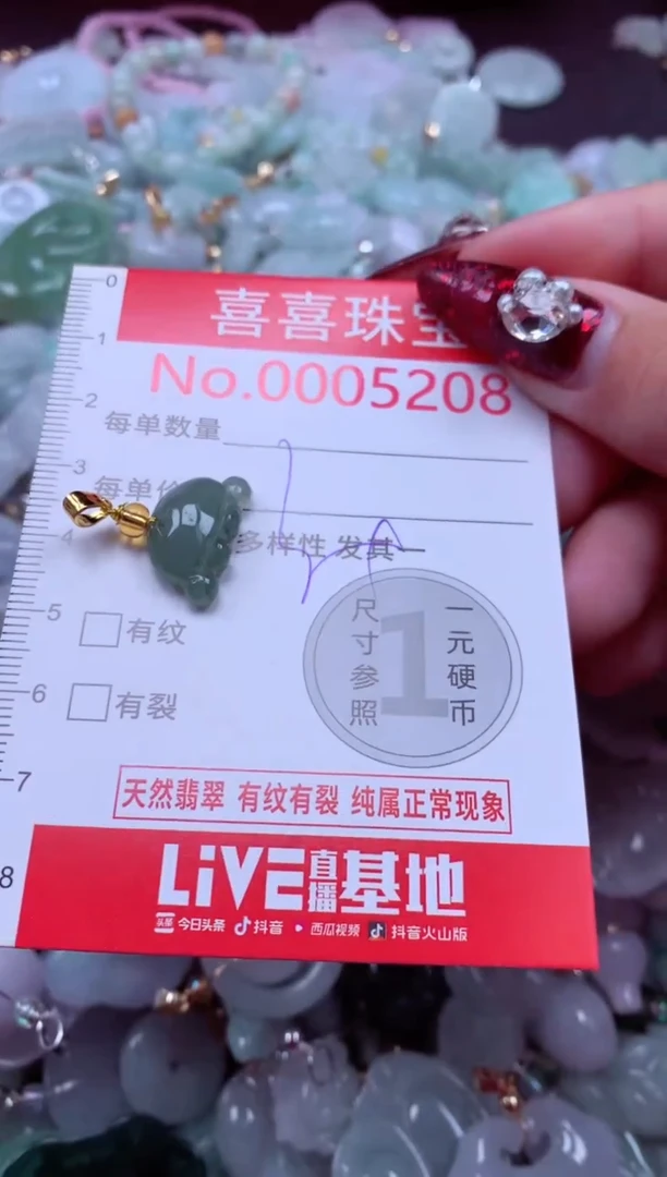 颈饰未镶嵌翡翠5208