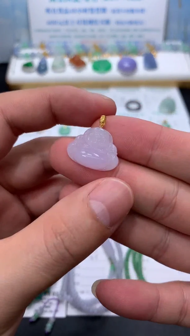 定制翡翠18K金镶嵌模式推广期48小时鉴赏期