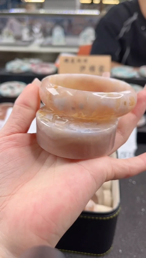 未镶嵌手镯石英质玉64圈口 （赠品镯心）3558906