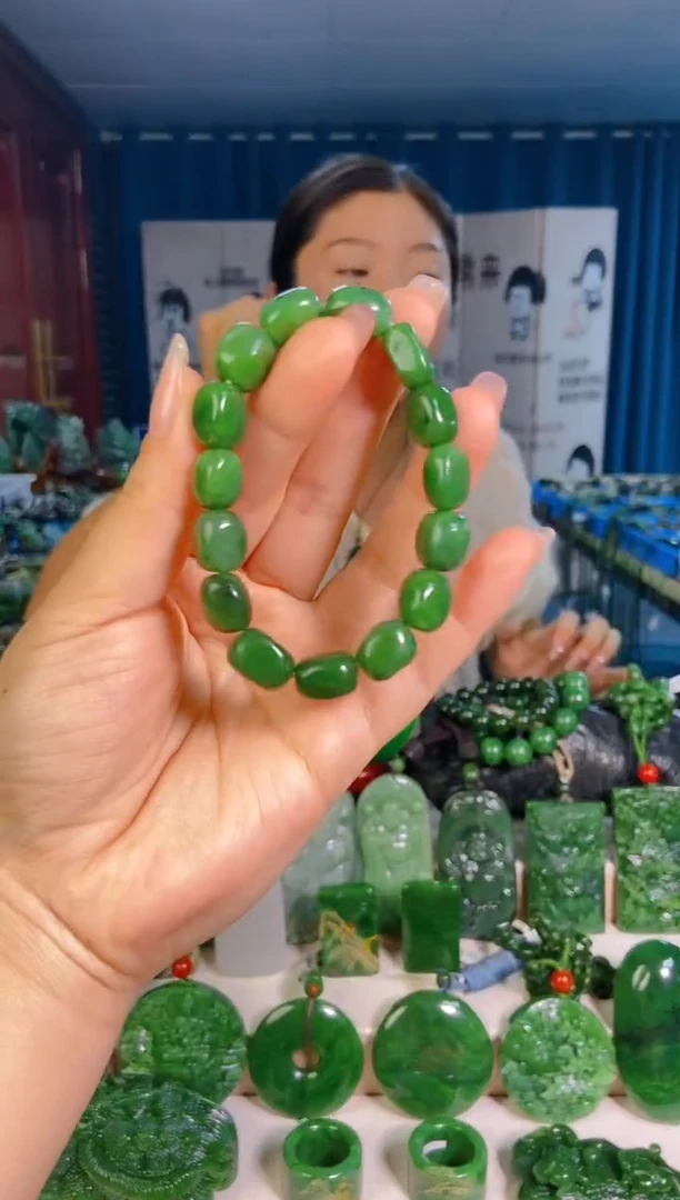 和田玉未镶嵌挂件1