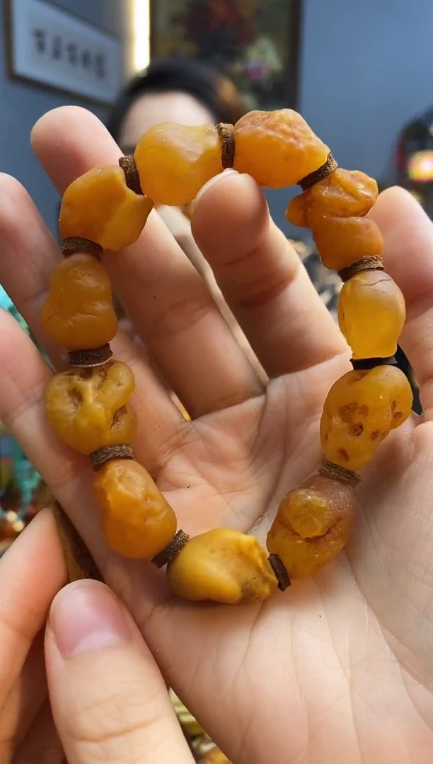 未镶嵌琥珀手串手串