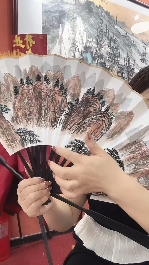国画王鸿雁/国画/扇面