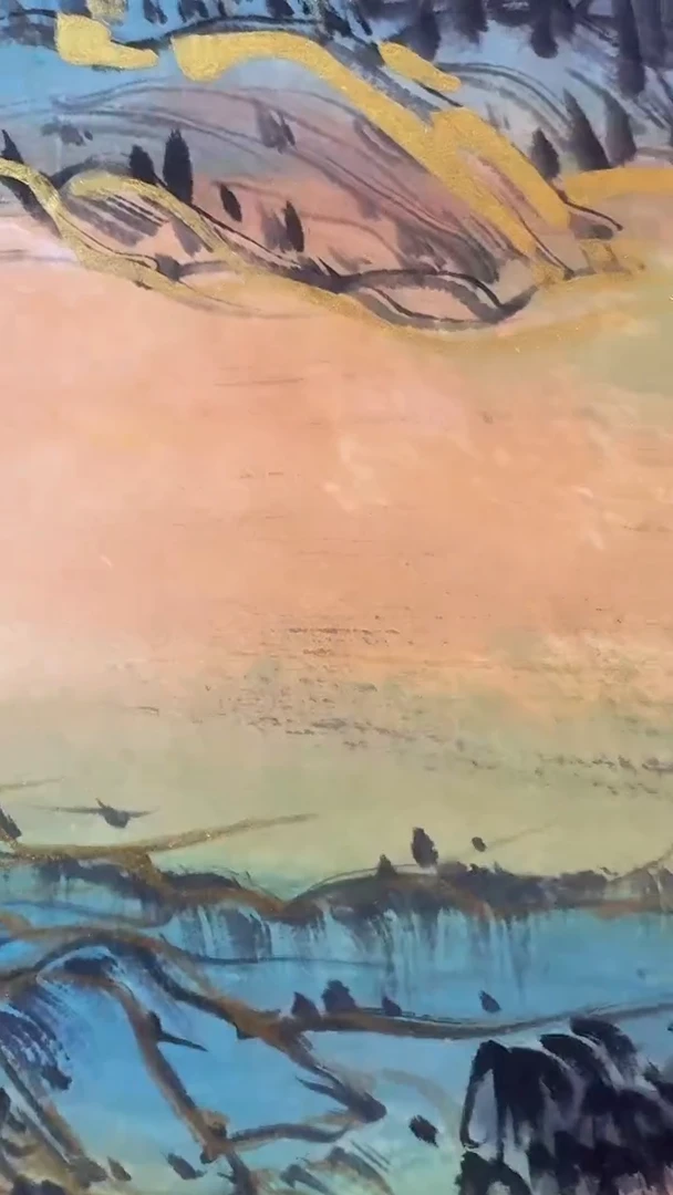 国画王炳杰手绘绘画作品14-10