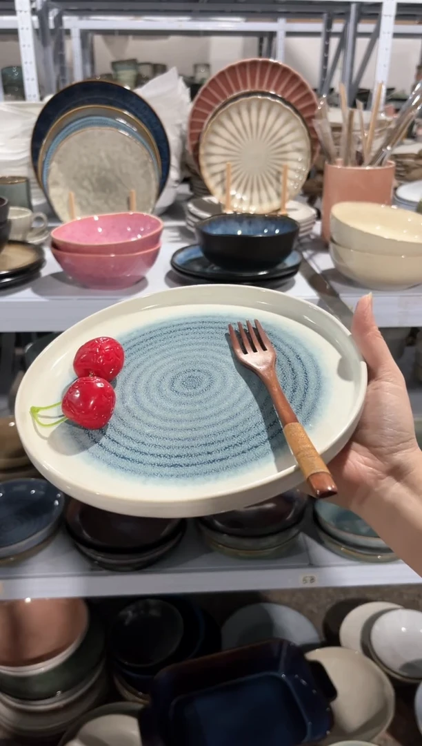 【闪购商品】瓷片外贸尾货瑕疵满20包邮X 小盘