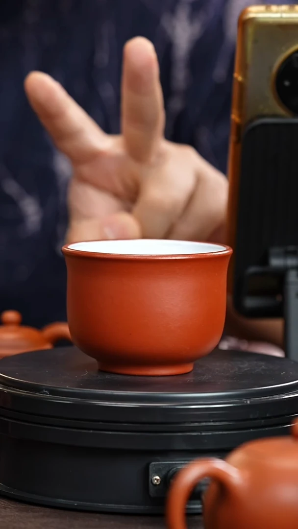 茶壶紫砂铜*里手工原矿 紫砂主人杯