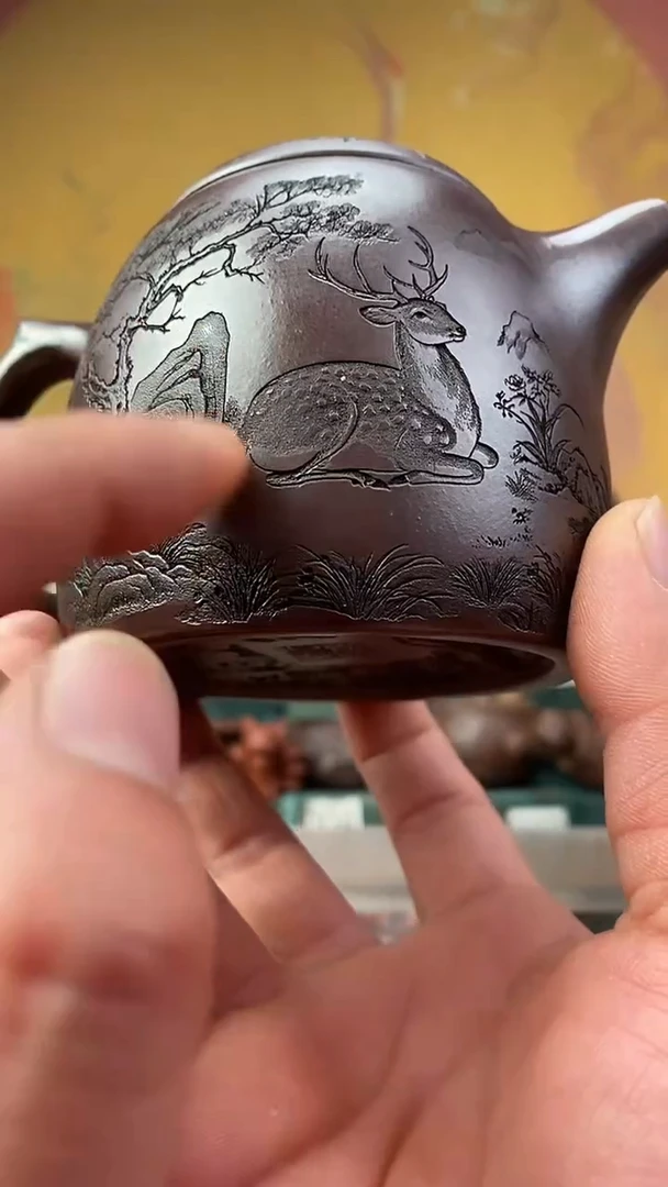 茶杯紫砂宜兴原矿紫砂