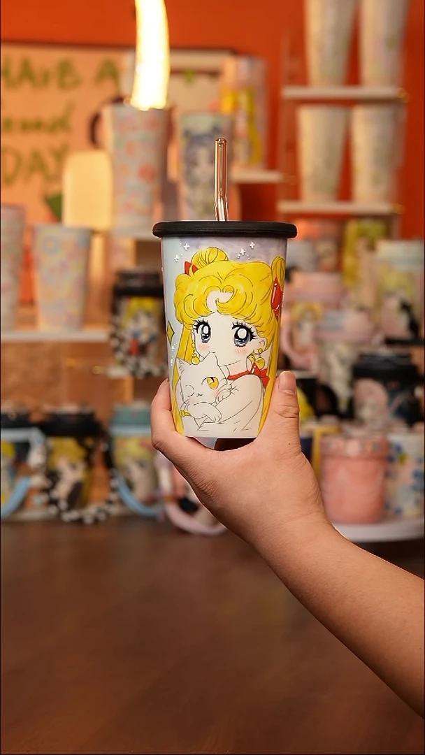 (玉泥）景德镇手工手绘文创陶瓷杯