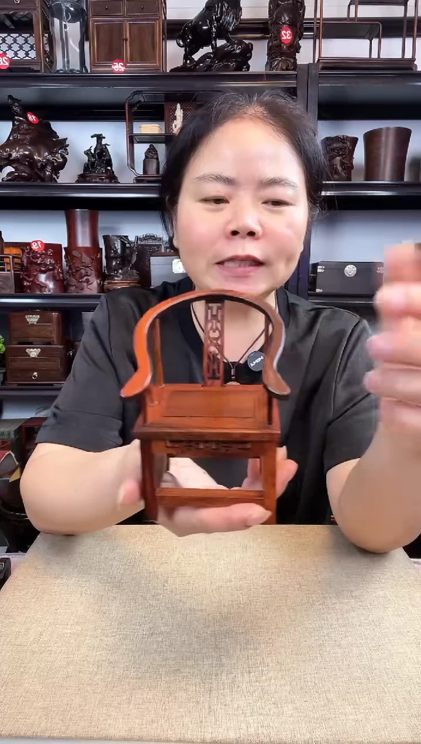 木红圈椅老李红木工艺品