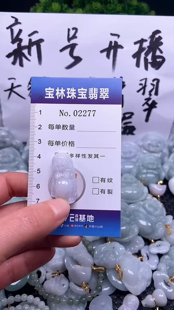 颈饰未镶嵌翡翠天然缅甸翡翠2277