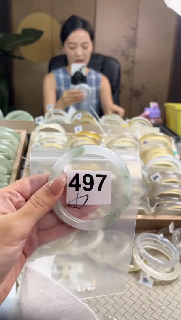 手镯玛瑙/玉髓未镶嵌497天山翠默认微抠