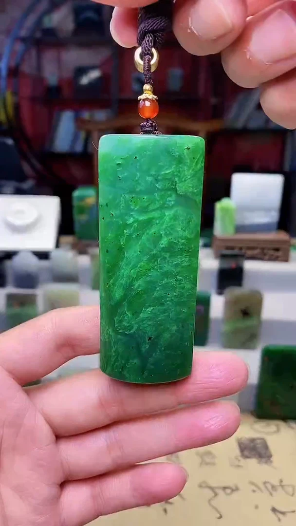 和田玉未镶嵌挂件229