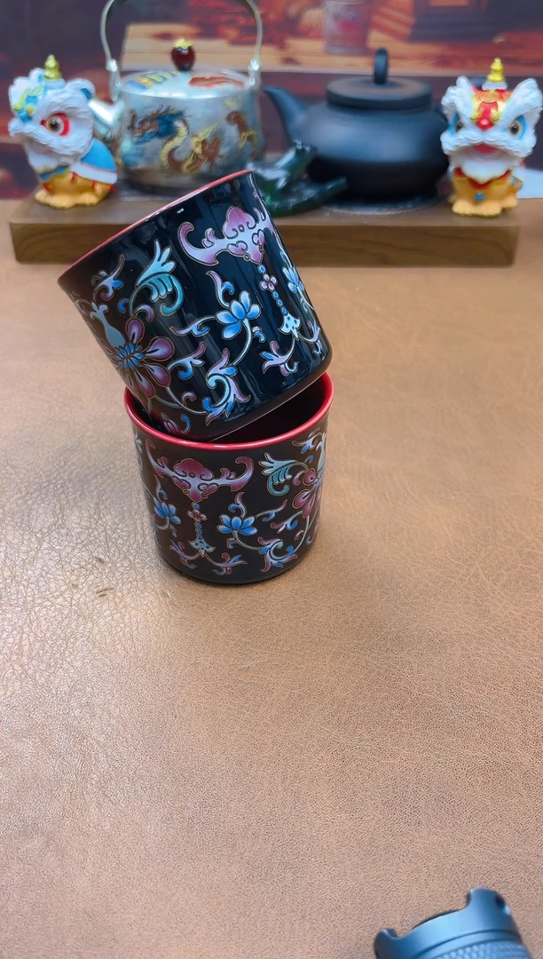 陶瓷茶具摆件旅行套组