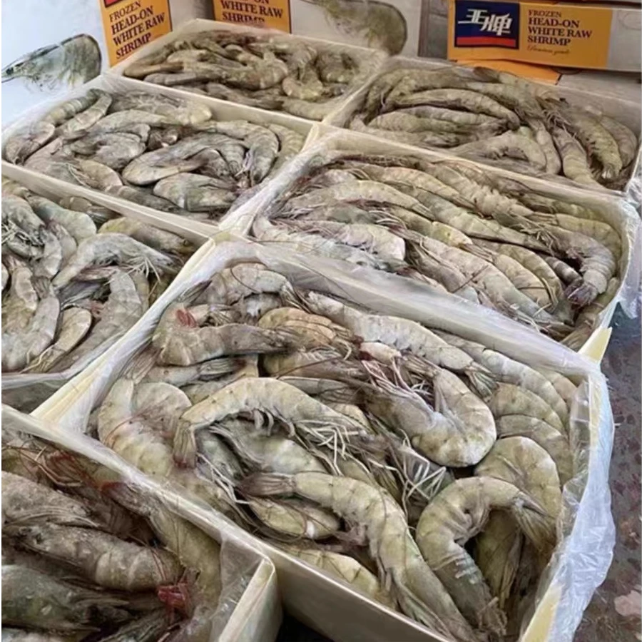 【明日达】王牌大虾3040规格每盒净重3斤海鲜水产