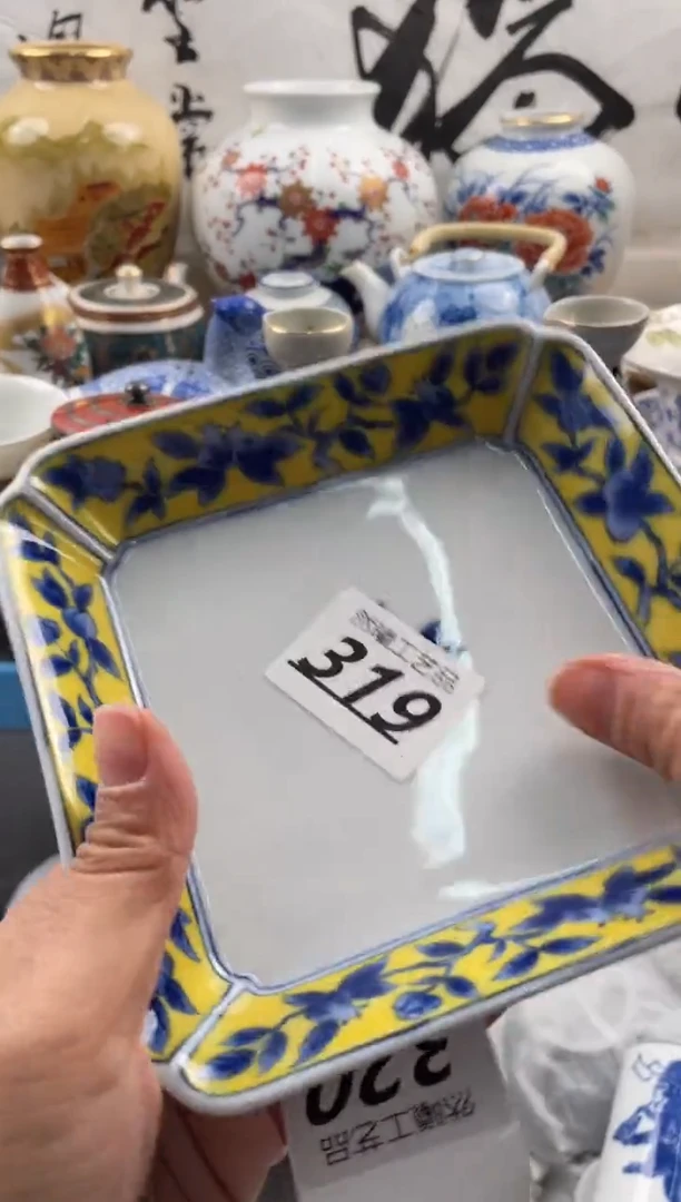 【闪购商品】瓷片319然曦海外工艺品***