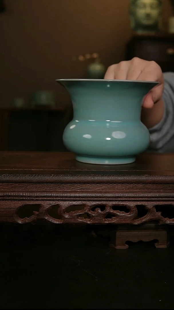 摆件仿古手工渣斗
