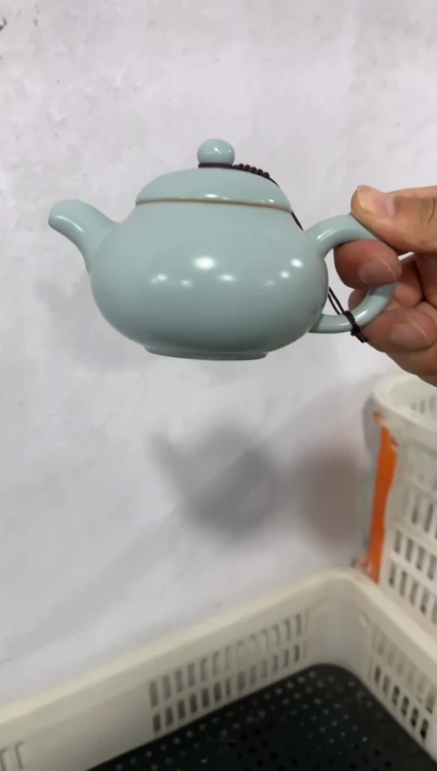 【清！一件不留】汝窑、茶壶盖碗茶杯主人杯微矿点