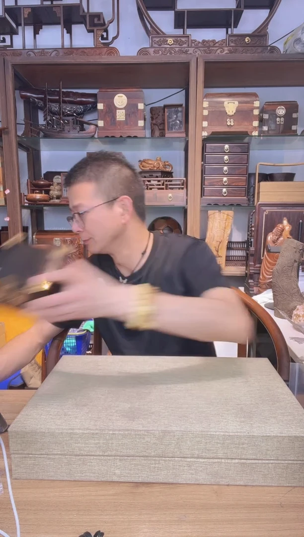 乌木类书架700紫光檀正方翻盖盒 库存