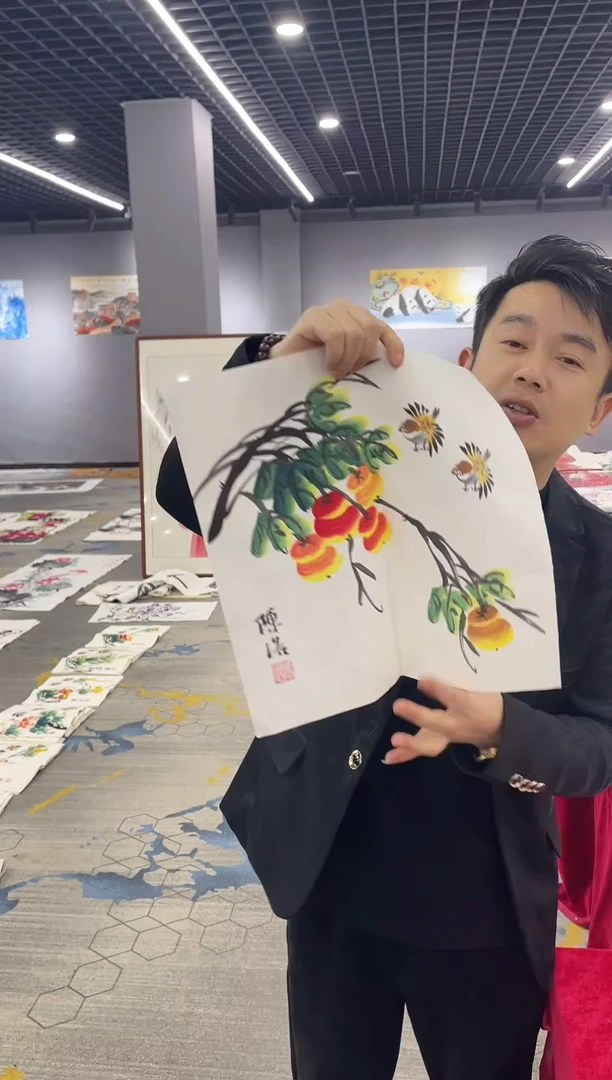 名人名画手工制作