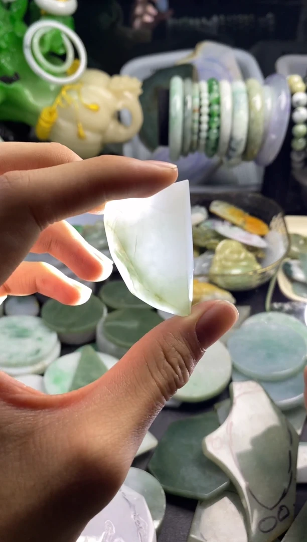 散珠翡翠翡翠A货