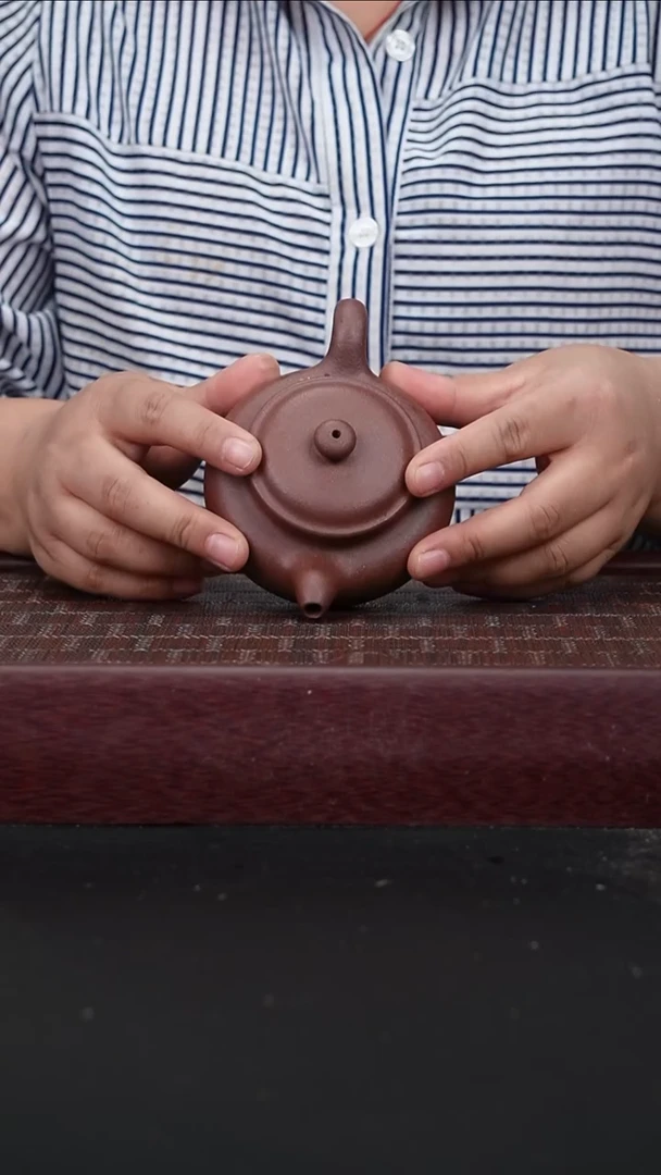 茶壶紫砂ld底槽青仿古200cc