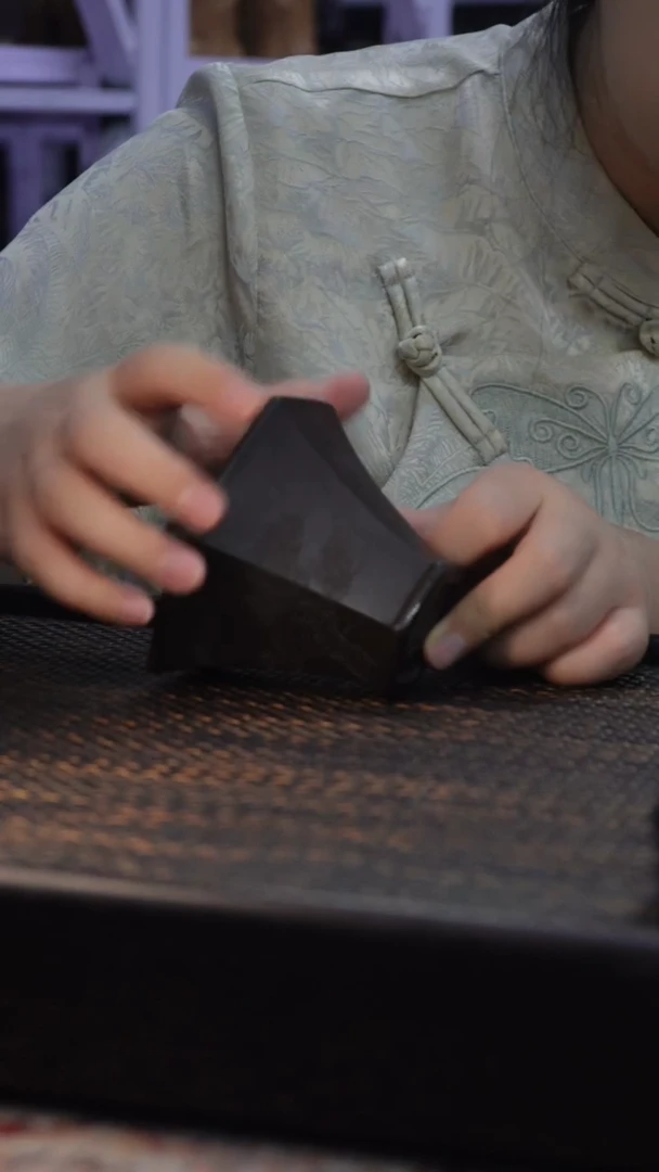 茶杯紫砂非遗茶器-松斗笠