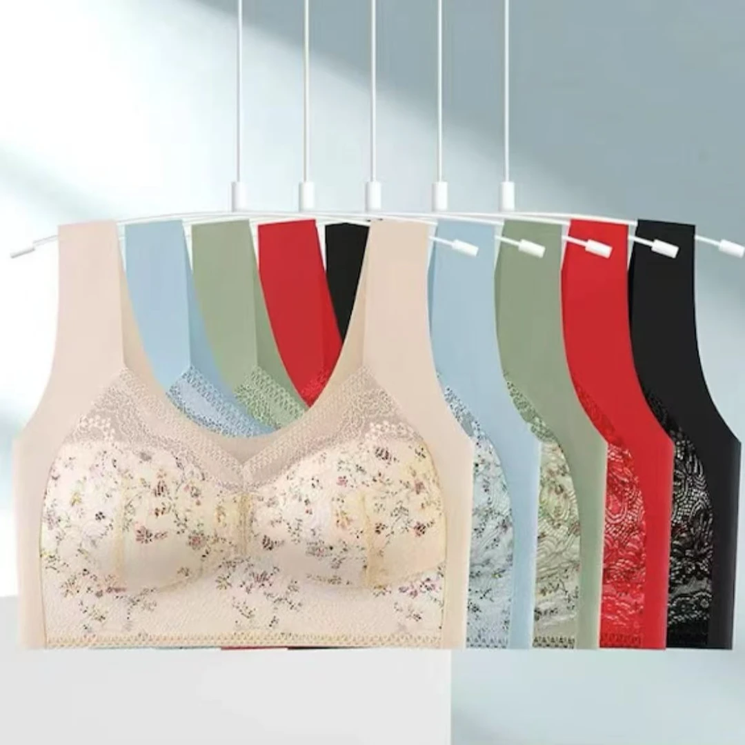 【娟子主推】宽肩带聚龙无痕 美背不掉肩带舒适透气两件装