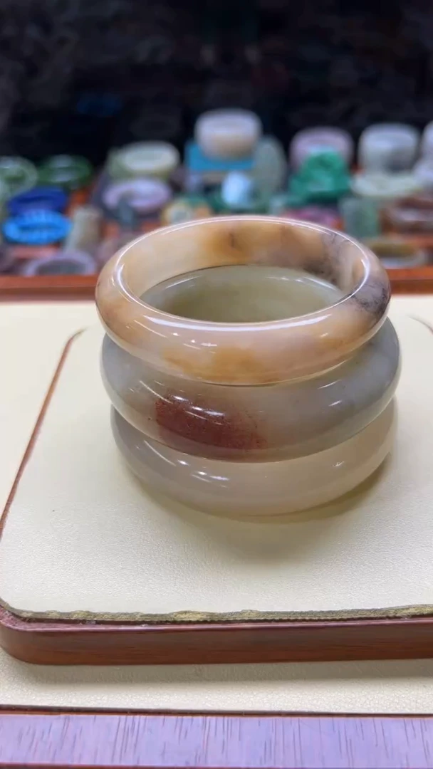 未镶嵌手镯石英质玉A****】013