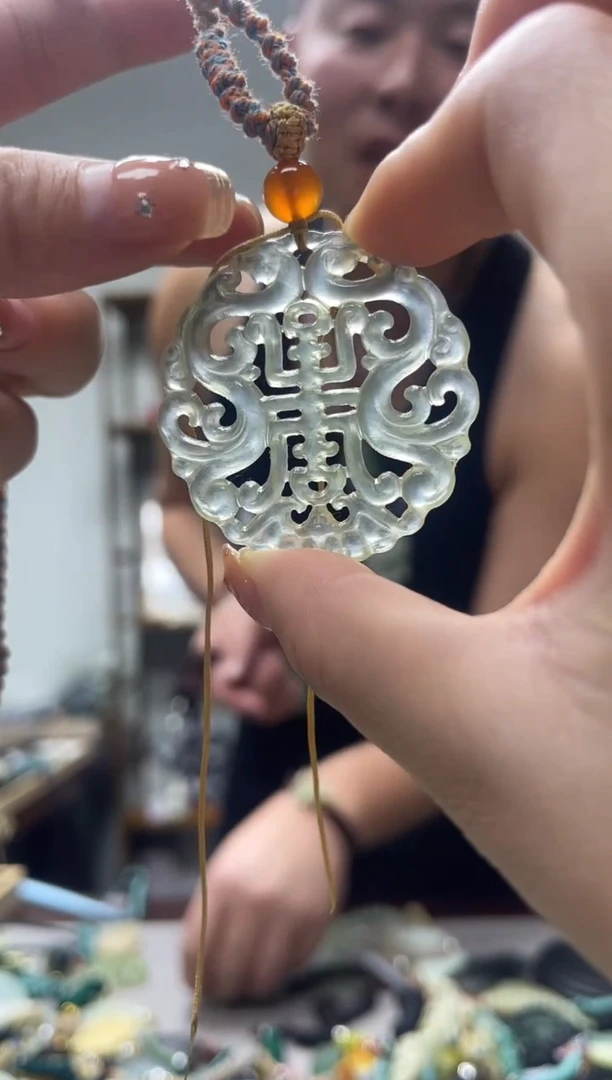 未镶嵌岫玉吊坠多样性发货拍一发一