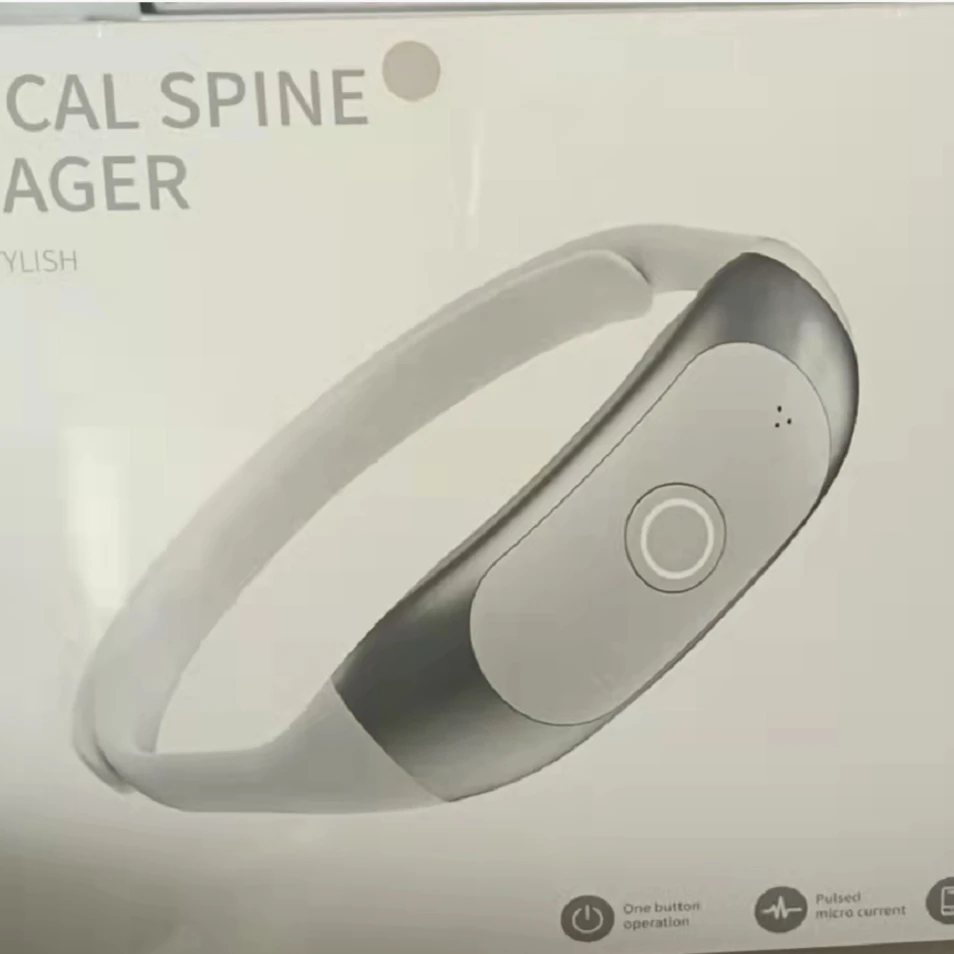 颈椎按摩器护颈仪智能小程序操作热敷脉冲理疗颈肩按摩仪礼品