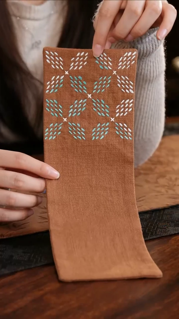 【闪购商品】织绣养壶茶巾长E款