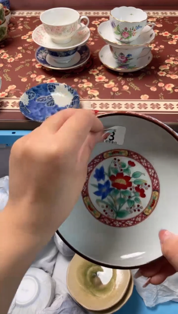 瓷片粥***哈瓷器瓷器C193