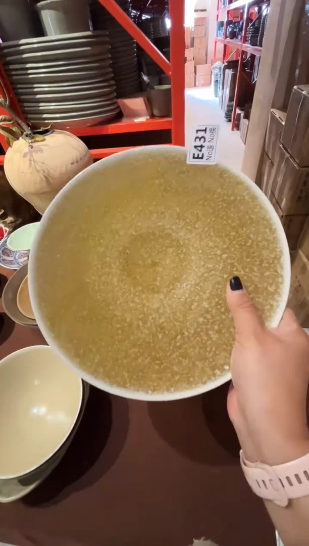 瓷片@*子e431气泡金桔盘福利