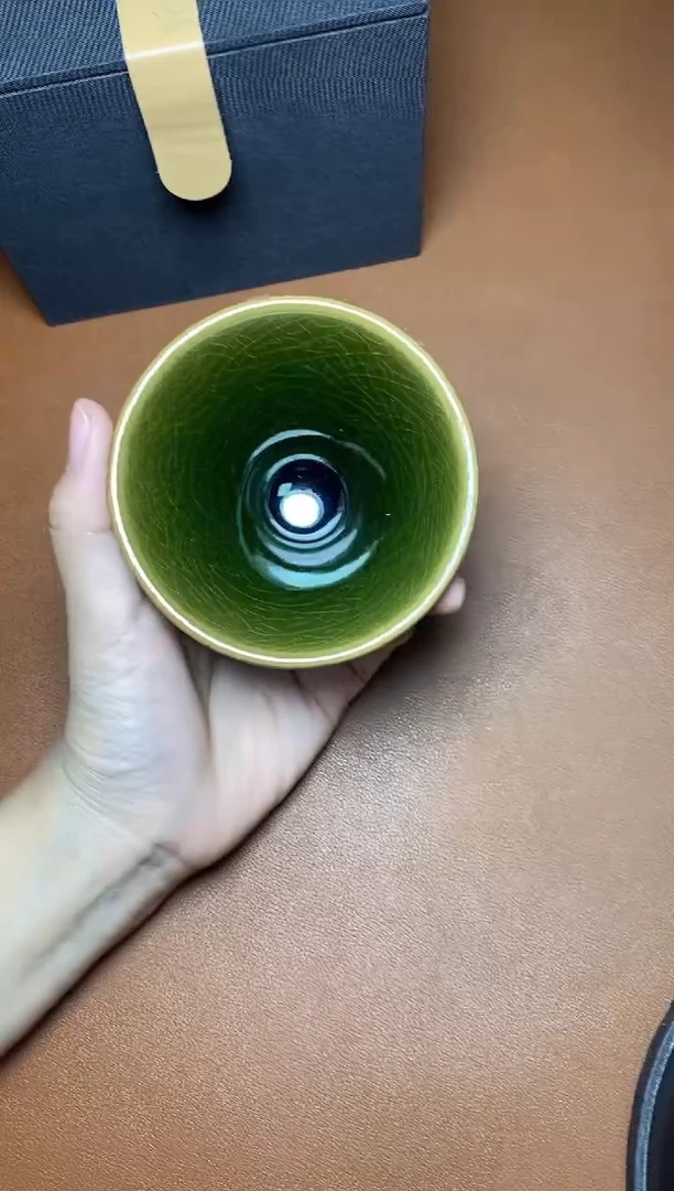 茶盏翡翠 斗笠 盏三疯建盏茶器