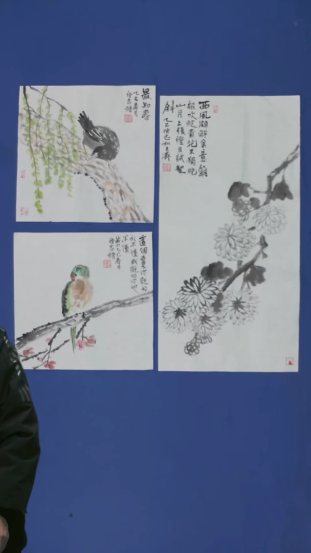 【闪购商品】国画温德志国画禅意小品 一组