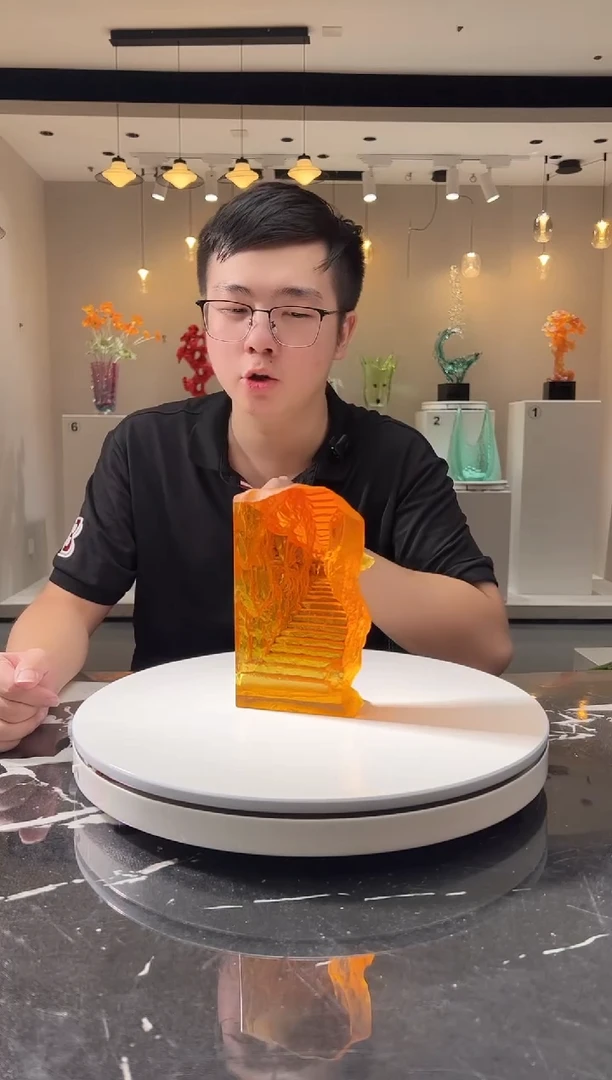 摆件巴比特美学 步步高升金色
